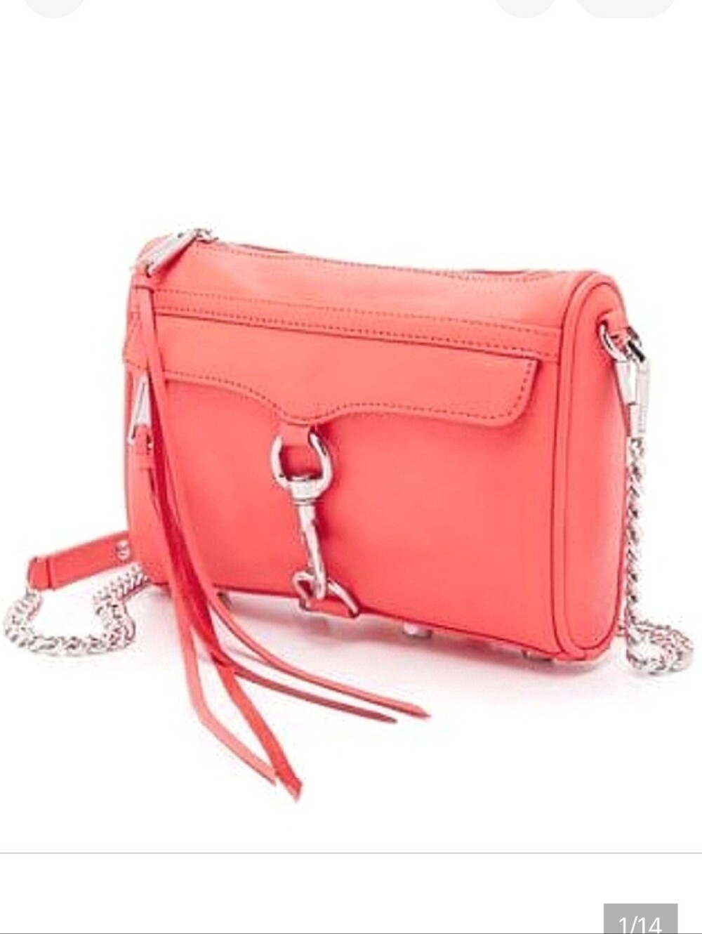 REBECCA MINKOFF M.A.C Lobster Claw Chain Shoulder Bag Crossbody